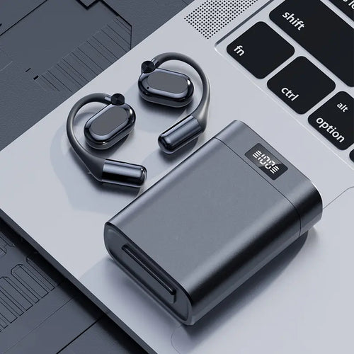 Bluetooth Earbuds with Smartphone Charging Support 45 Hours Playtime Hifi Bass ENC Noise Cancelling Bluetooth 6.0 Sport Design
